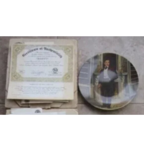 The Bradford Exchange Collector's Plate with COA - Picture 2 of 2